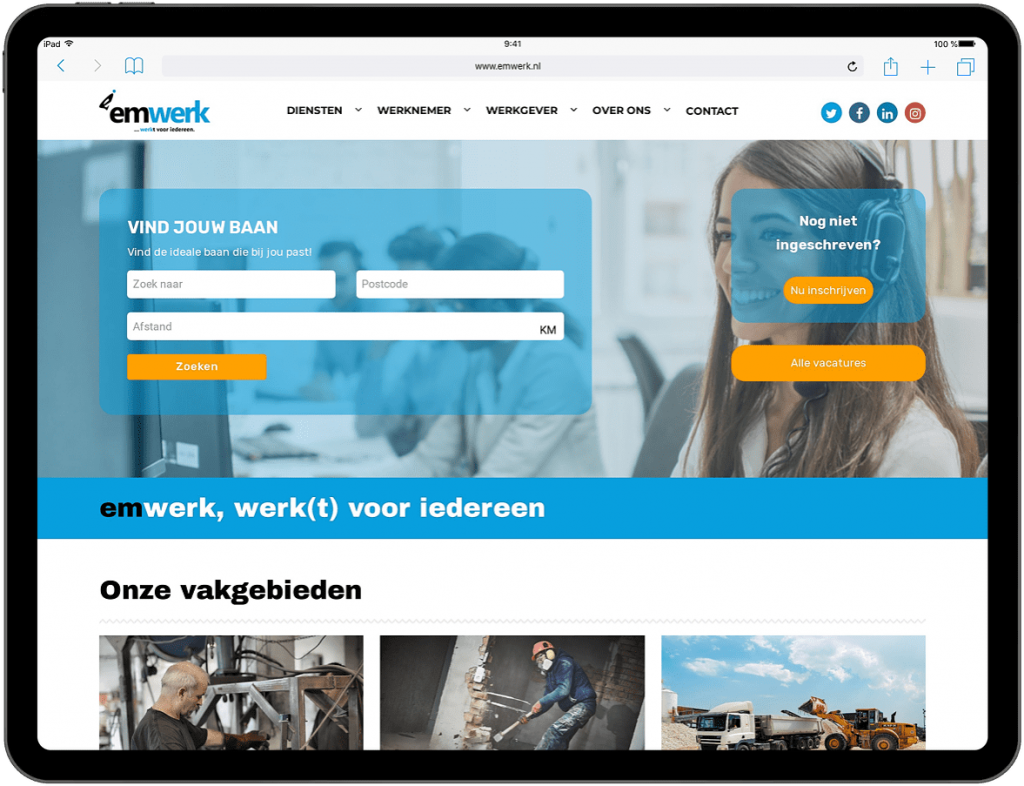 Vacature website maken