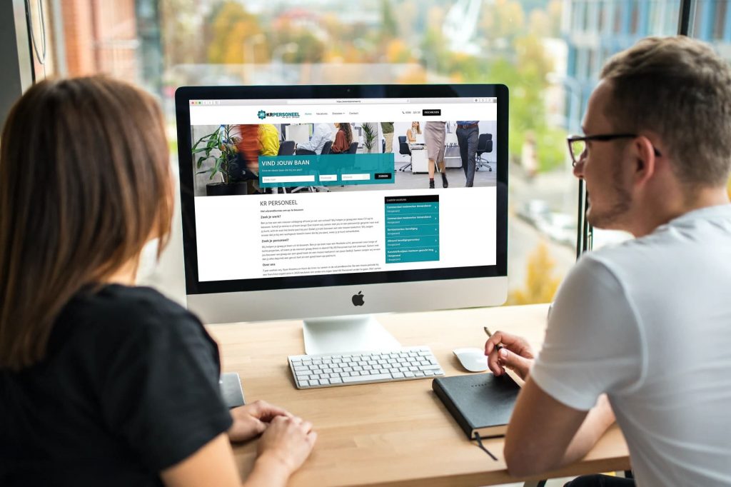 Een uitzendbureau website laten maken